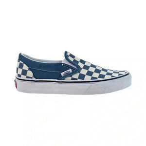 [W7.5]Vans Shoes Vans Classic Slip-On Platform Multi  Check Blue Women's